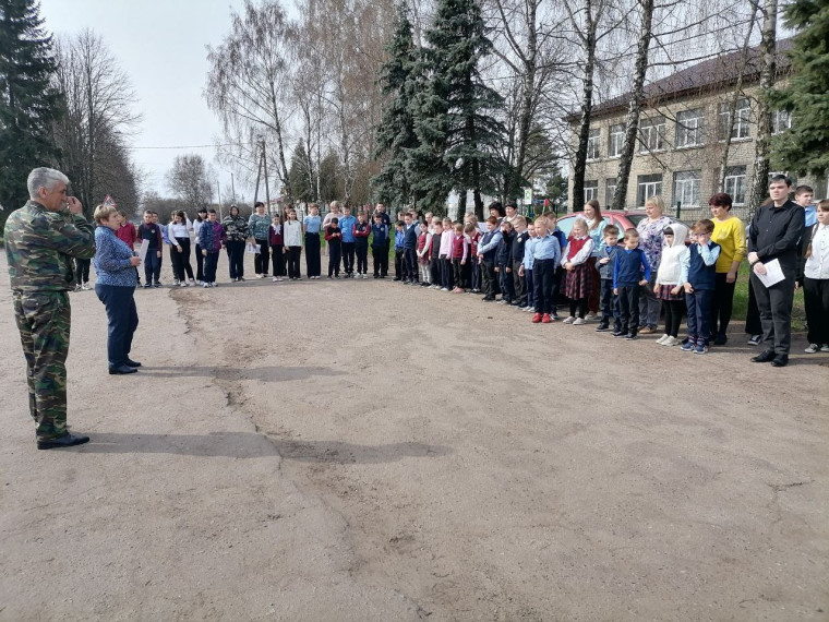 Учебная пожарная эвакуация.
